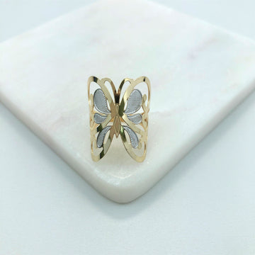 18K Gold Layered Oro Laminado Ring 81.0076